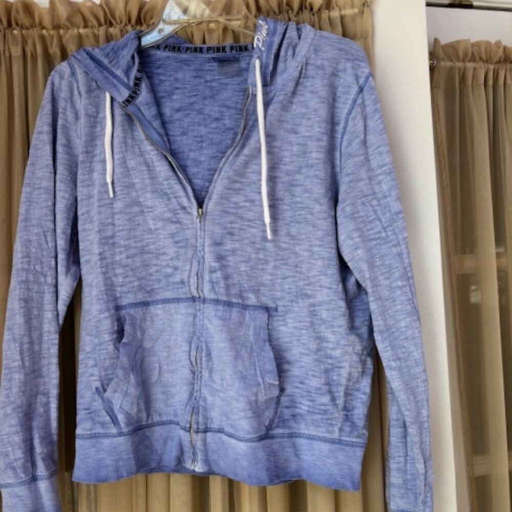 Juniors PINK zippered jacket
